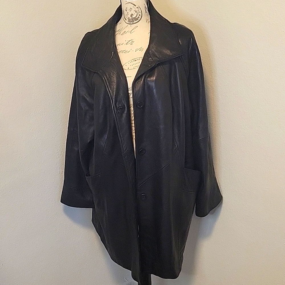 Vintage Preston & York Lambskin Leather Jacket